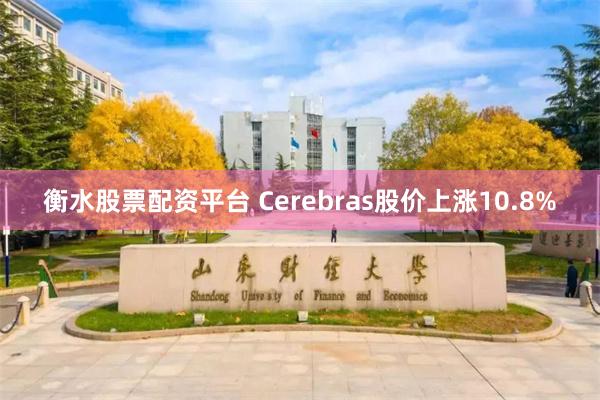 衡水股票配资平台 Cerebras股价上涨10.8%